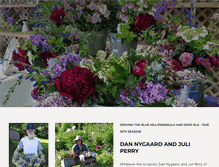 Tablet Screenshot of dansflowers.com